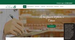 Desktop Screenshot of farmaciasangiorgio.net